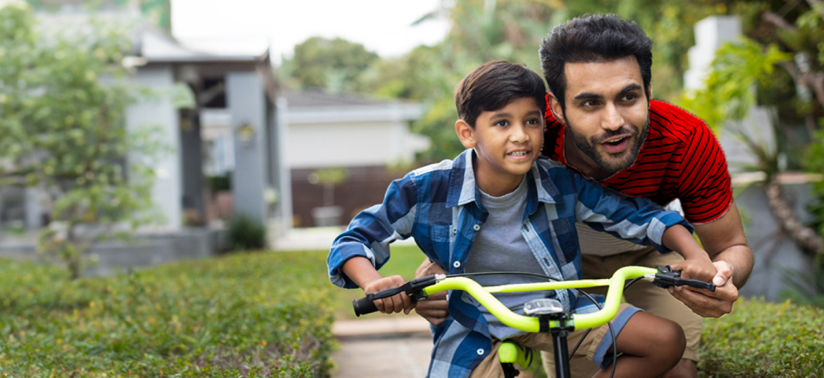Tips to follow when teaching your child how to ride a bicycle
