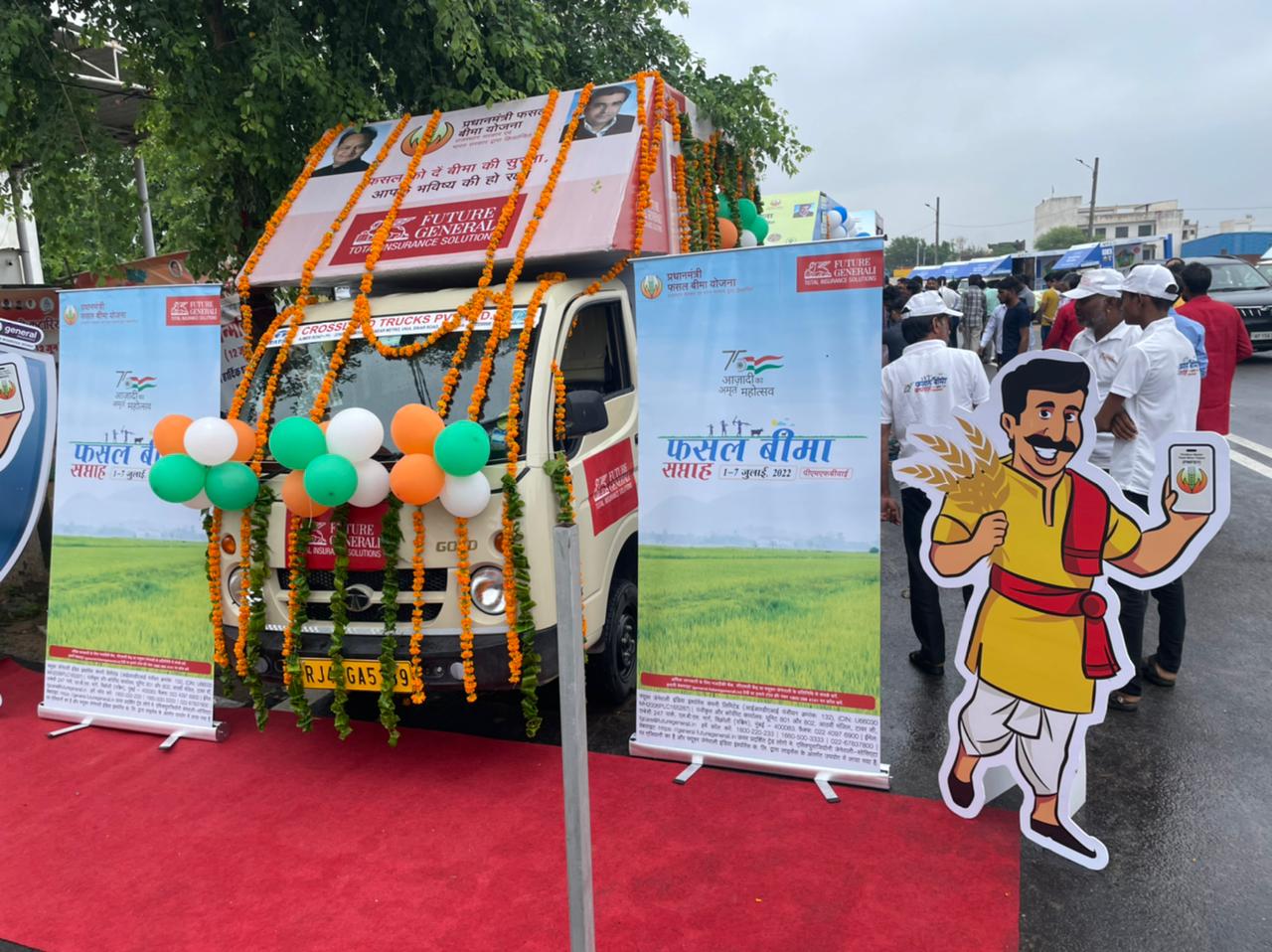 Jaipur Flag Off Van Campaign Kharif 2022